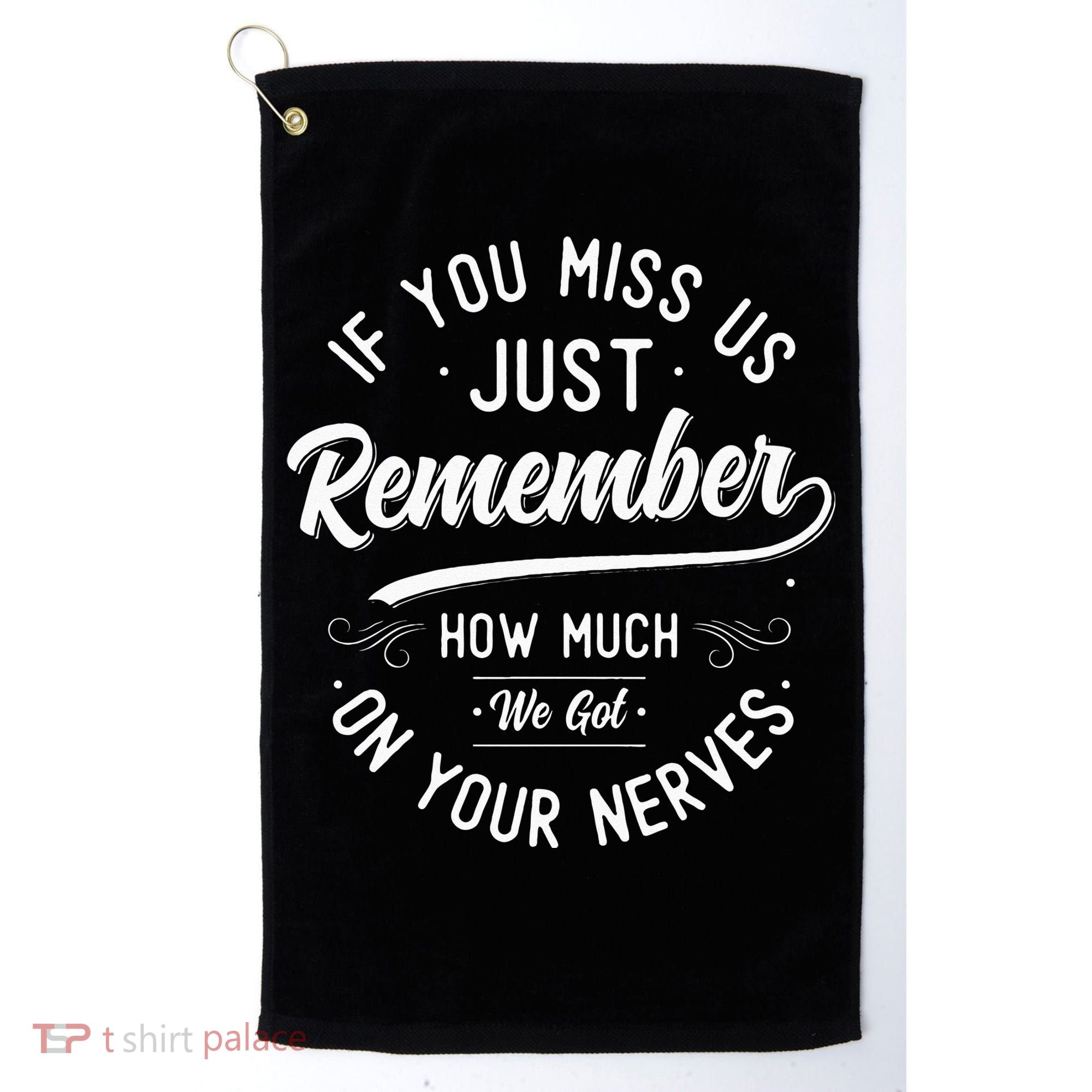 Funny Retirement Farewell Going Away Co Worker Colleagues Golf Towel