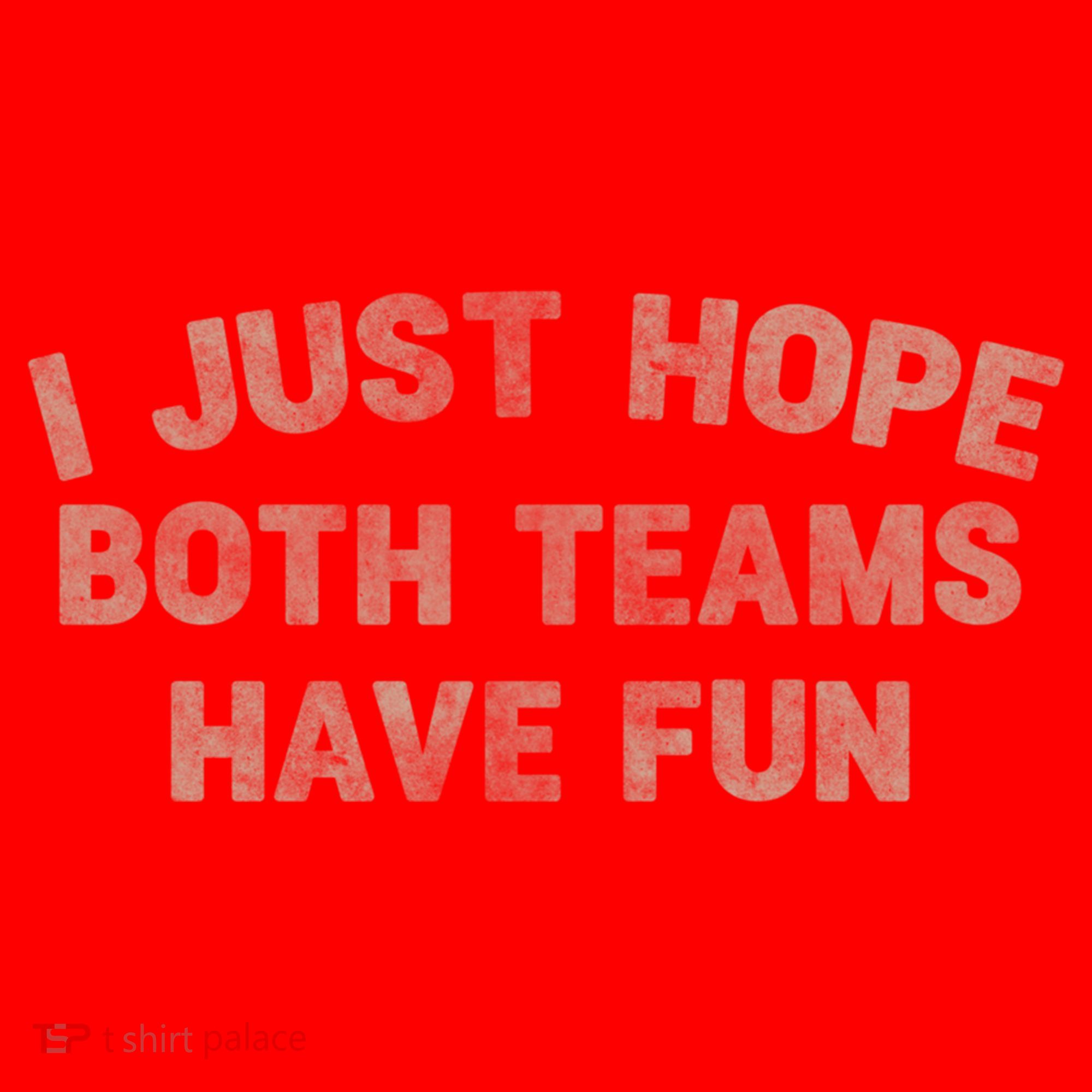 Funny Retro Football I Just Hope Both Teams Have Fun Gift Santa Hat