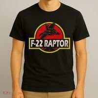 F22 Raptor Fighter Jet Pilot Airplane 4th of July Vintage T-Shirt thumb 3