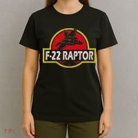 F22 Raptor Fighter Jet Pilot Airplane 4th of July Vintage T-Shirt thumb 4