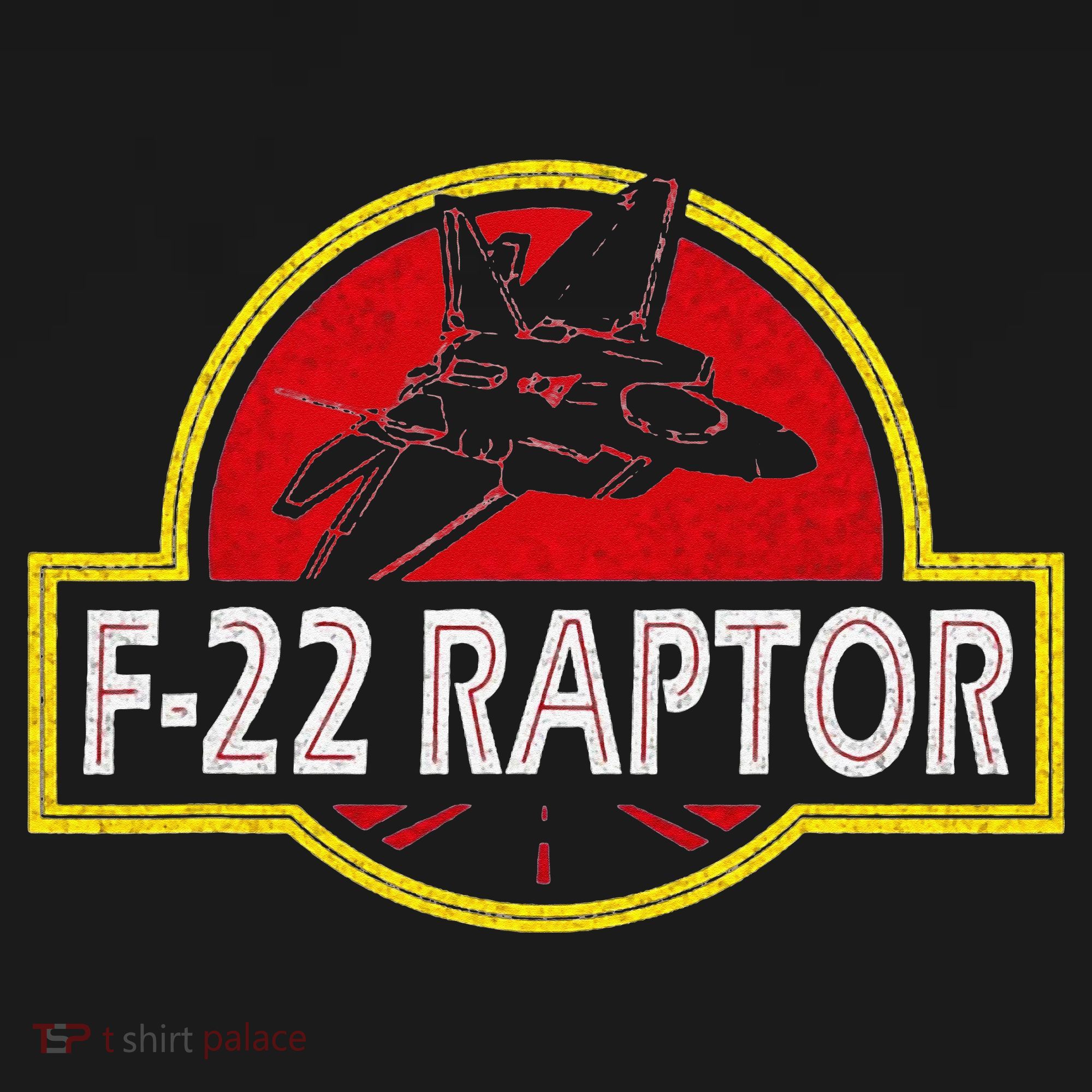 F22 Raptor Fighter Jet Pilot Airplane 4th of July Vintage T-Shirt