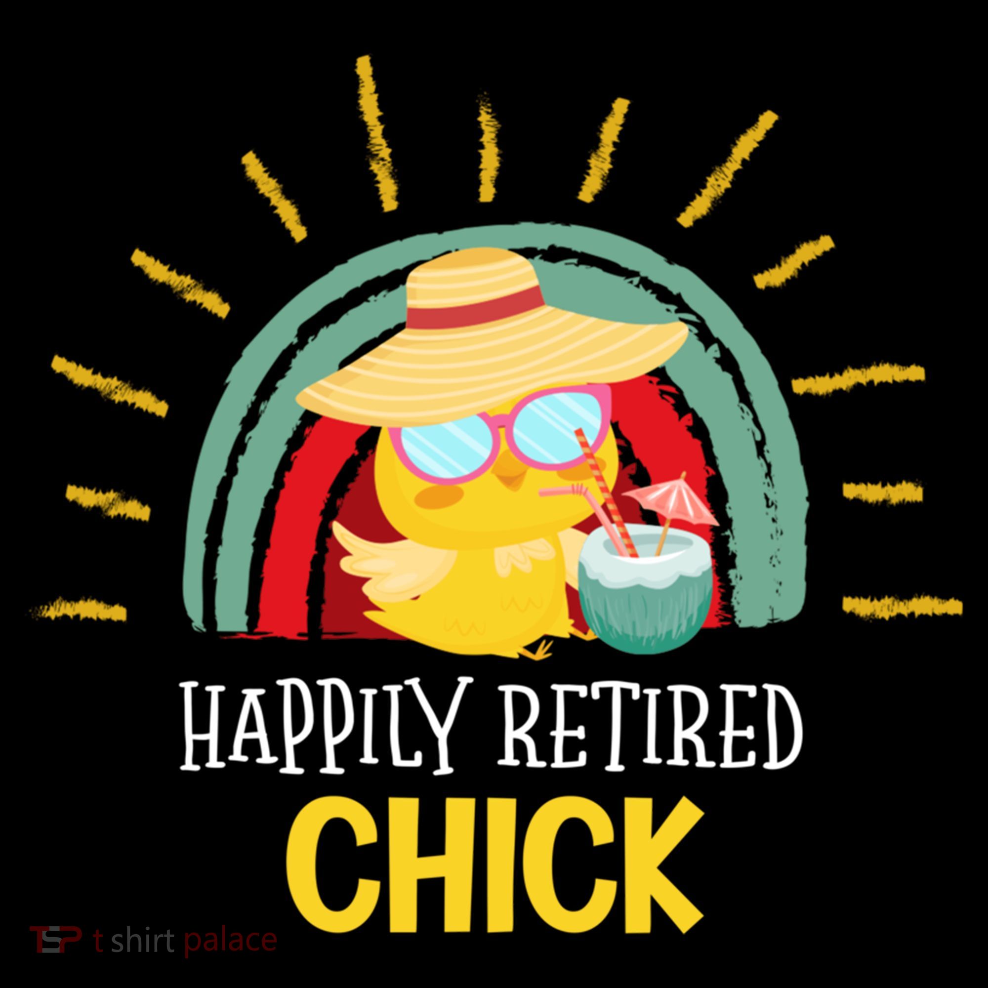 Funny Retirement For Retiree And Happily Retired Chick Gift Coffee Mug