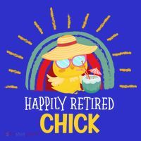 Funny Retirement For Retiree And Happily Retired Chick Gift Women's Tank Top thumb 5