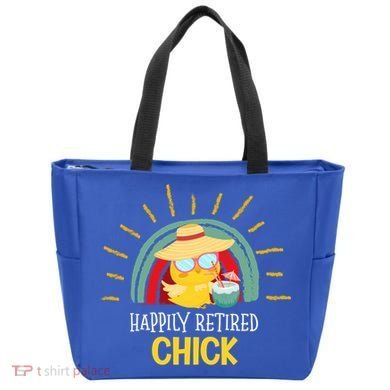 Funny Retirement For Retiree And Happily Retired Chick Gift Tote Bag