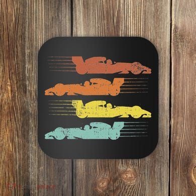 Formula Racing Fan Design Great Gift For Speed Freaks Coaster