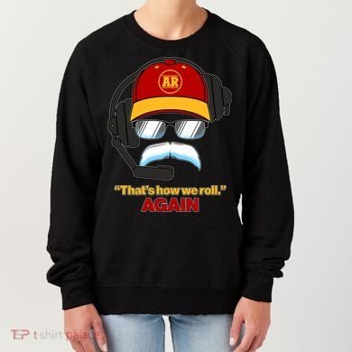Funny Reid Frozen Mustache ThatS How We Roll Again Women's Sweatshirt