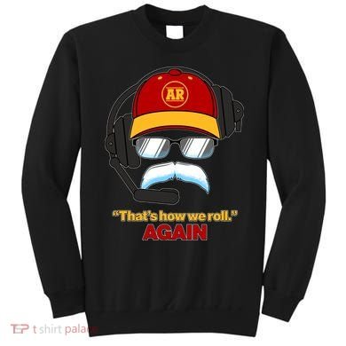 Funny Reid Frozen Mustache ThatS How We Roll Again Sweatshirt