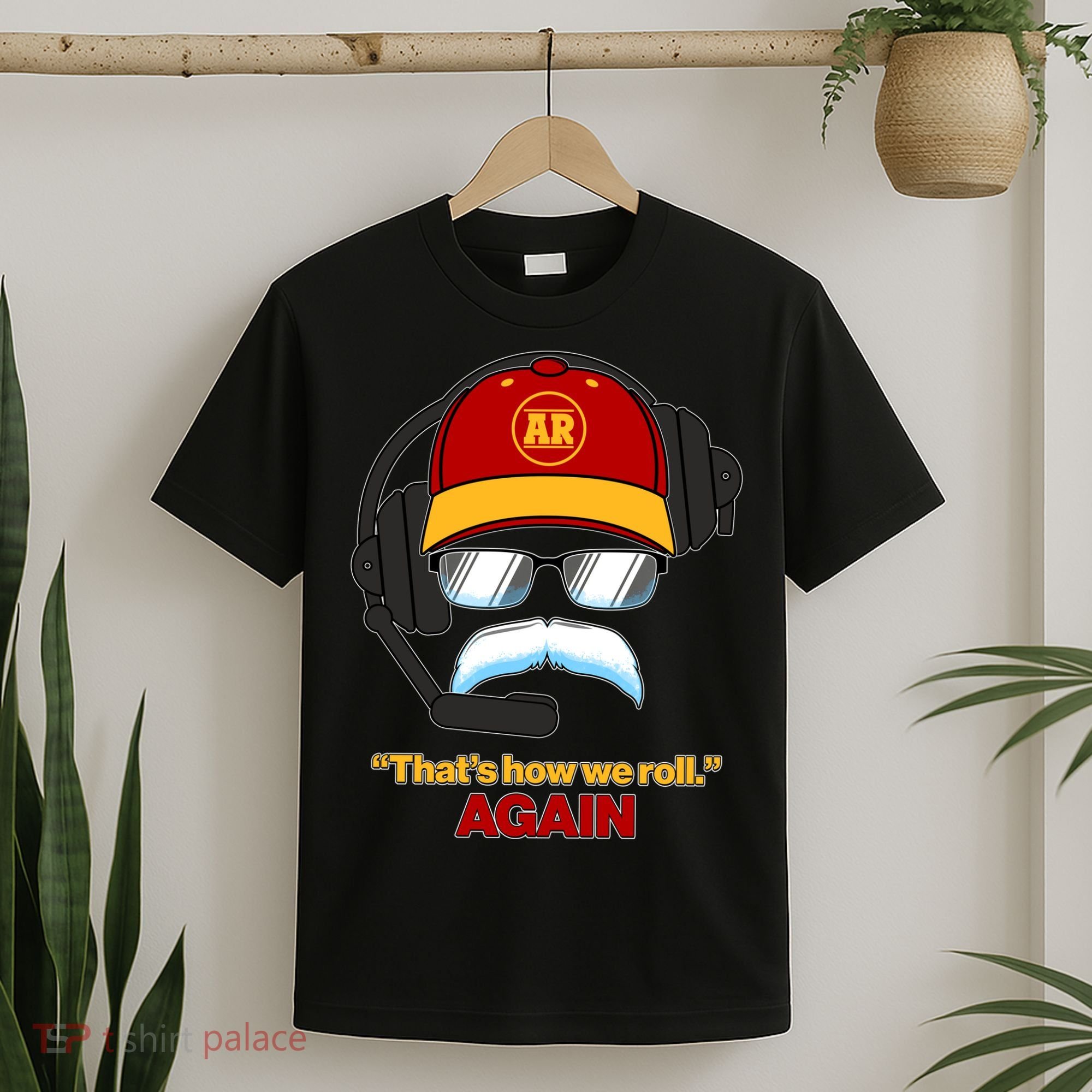 Funny Reid Frozen Mustache ThatS How We Roll Again T-Shirt
