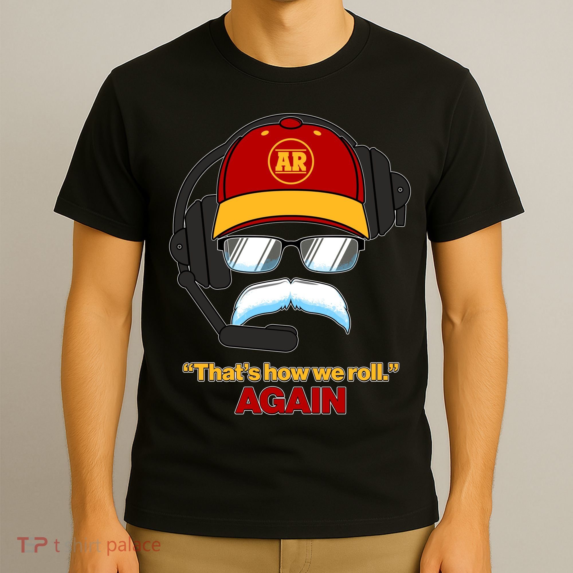 Funny Reid Frozen Mustache ThatS How We Roll Again T-Shirt