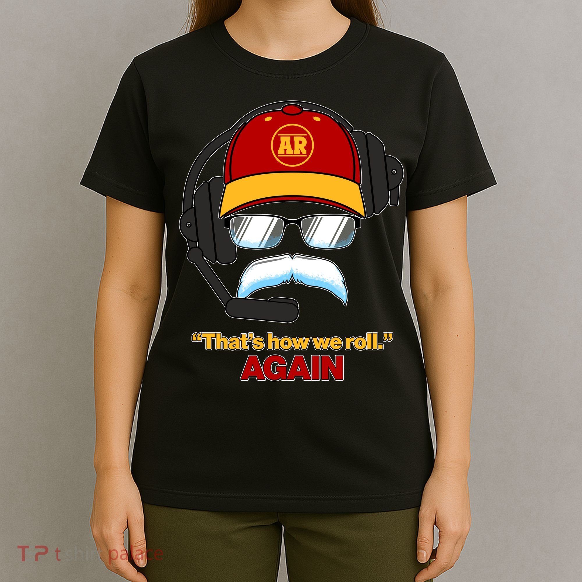 Funny Reid Frozen Mustache ThatS How We Roll Again T-Shirt