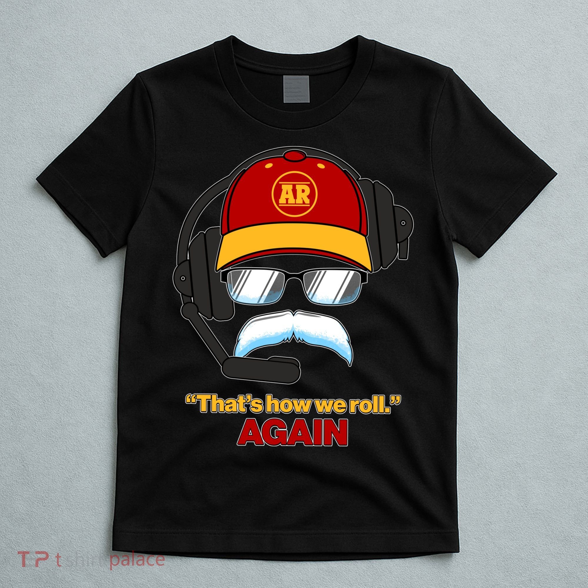 Funny Reid Frozen Mustache ThatS How We Roll Again T-Shirt