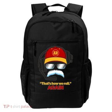Funny Reid Frozen Mustache ThatS How We Roll Again Backpack