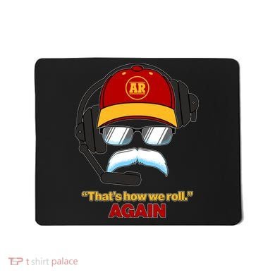 Funny Reid Frozen Mustache ThatS How We Roll Again Mousepad
