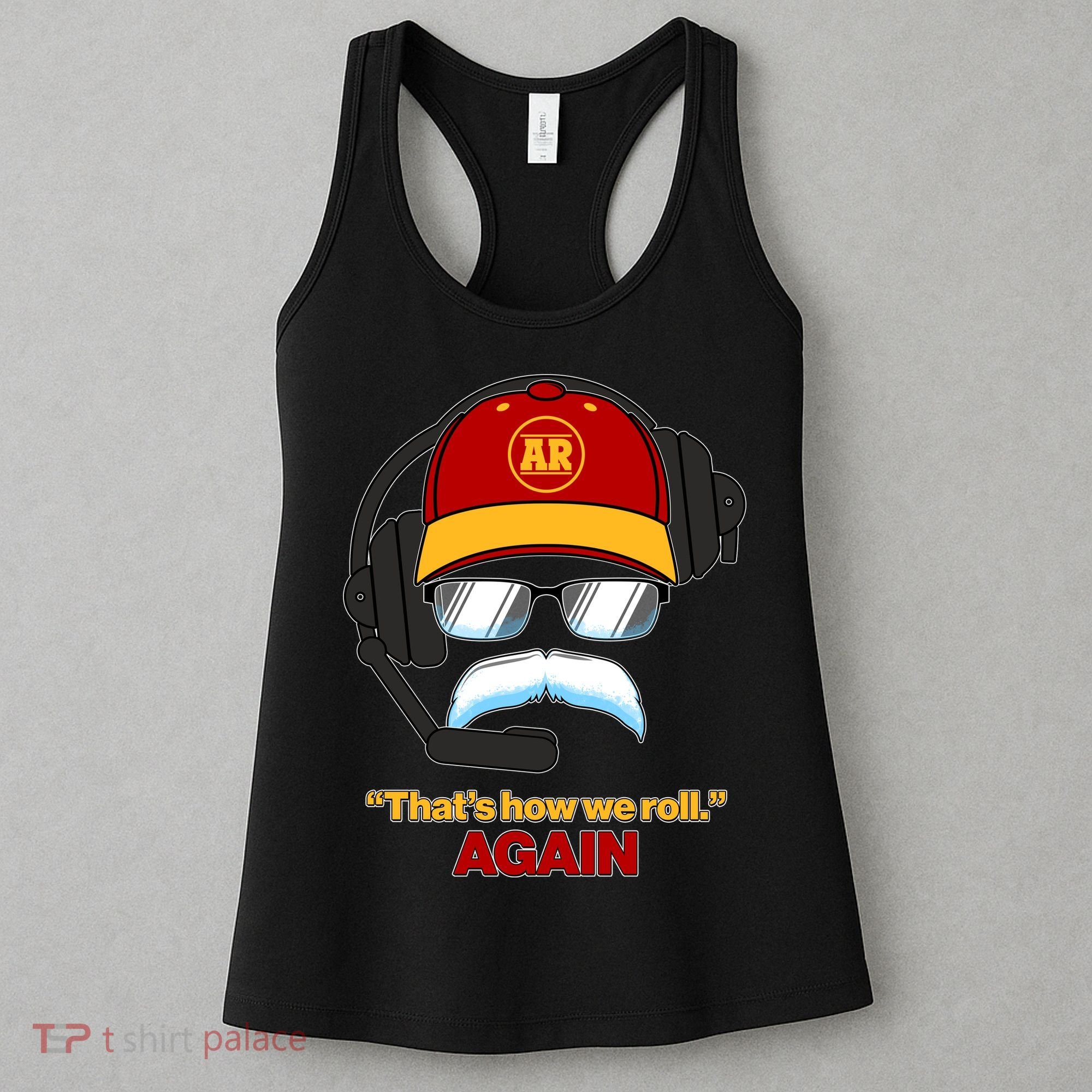 Funny Reid Frozen Mustache ThatS How We Roll Again Women's Tank Top