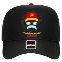 Funny Reid Frozen Mustache ThatS How We Roll Again Hat thumb 0