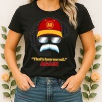 Funny Reid Frozen Mustache ThatS How We Roll Again Women's T-Shirt thumb 2