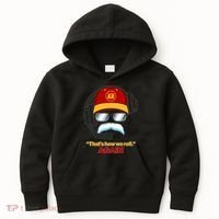 Funny Reid Frozen Mustache ThatS How We Roll Again Kids Hoodie thumb 0