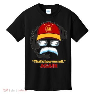 Funny Reid Frozen Mustache ThatS How We Roll Again Kids T-Shirt
