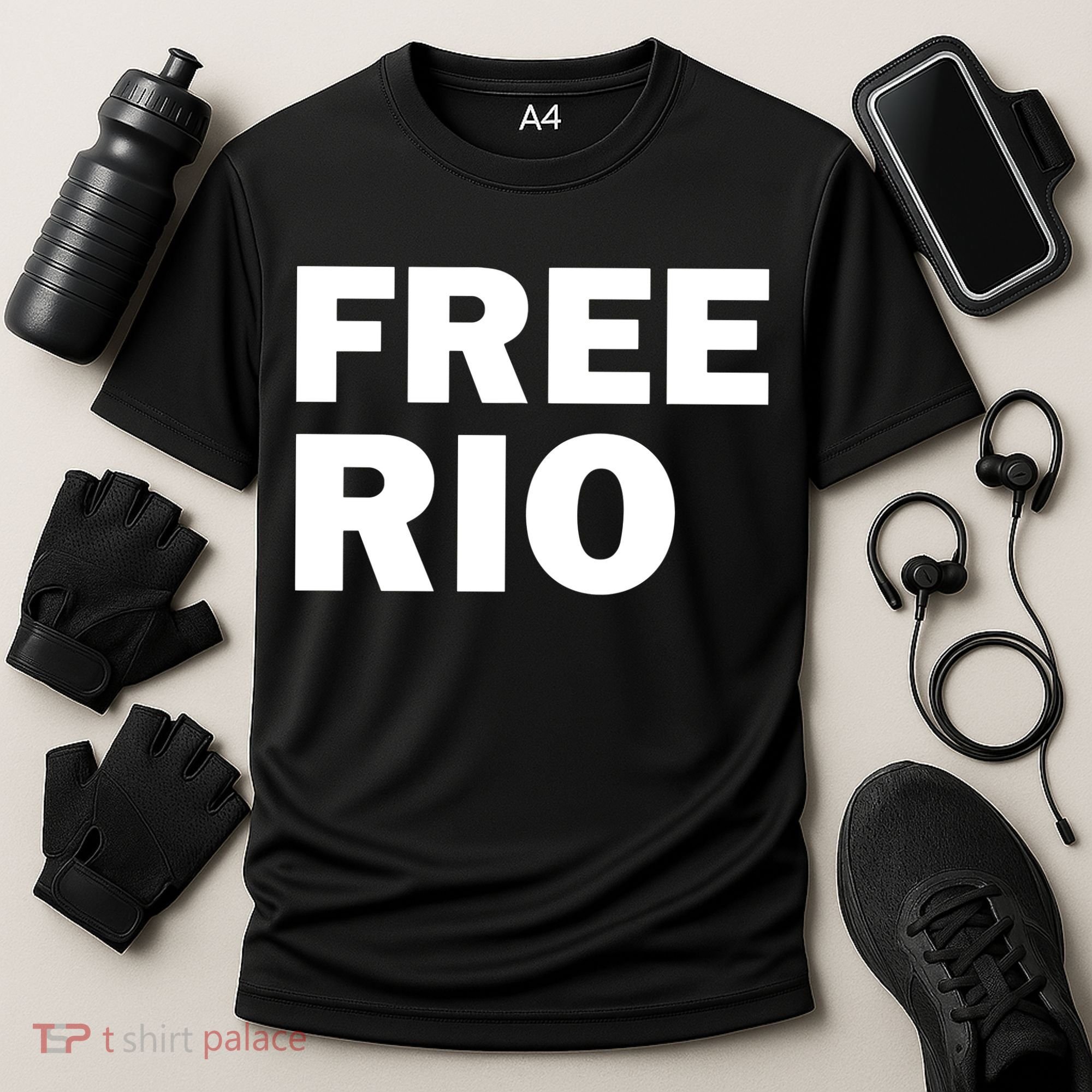 Free Rio Cooling Performance Crew T-Shirt