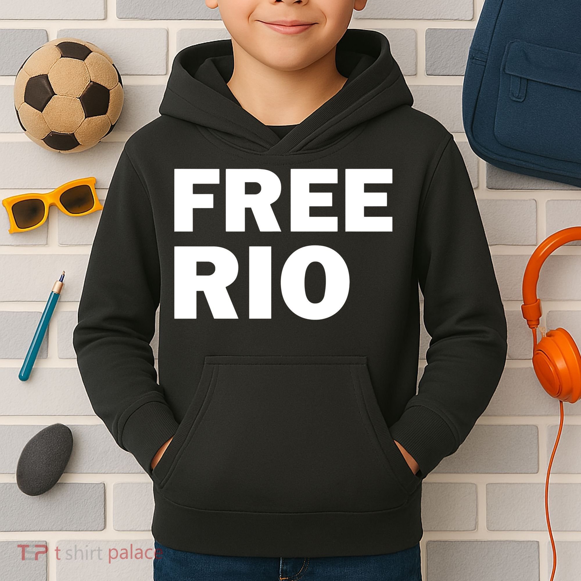 Free Rio Kids Hoodie
