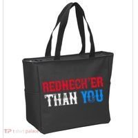 Funny Redneck For Men Women Rednecker Than You Tote Bag thumb 2