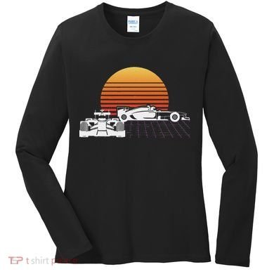 Formula Racing Fan Design Great Gift For Speed Freaks Women's Long Sleeve Shirt