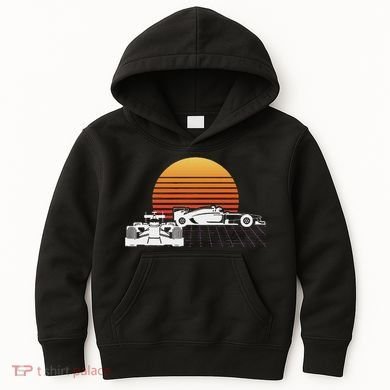 Formula Racing Fan Design Great Gift For Speed Freaks Kids Hoodie
