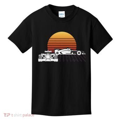 Formula Racing Fan Design Great Gift For Speed Freaks Kids T-Shirt