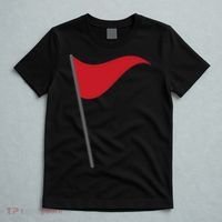 Funny Red Flag Warning Halloween Costume T-Shirt thumb 5