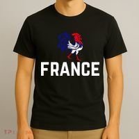 French Rooster France Country Flag T-Shirt thumb 3