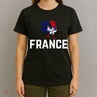 French Rooster France Country Flag T-Shirt thumb 4