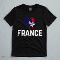 French Rooster France Country Flag T-Shirt thumb 5