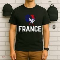 French Rooster France Country Flag T-Shirt thumb 6