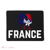 French Rooster France Country Flag Mousepad thumb 0