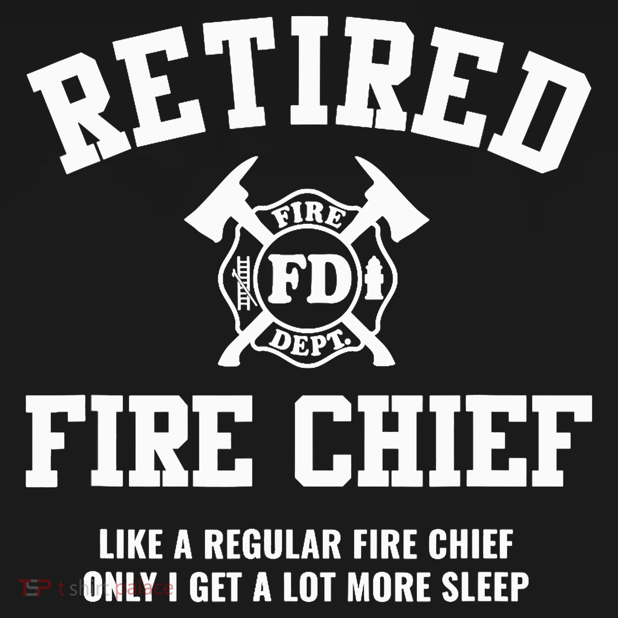 Firefighter Retirement Gifts Funny Retired Fire Chief Ornament