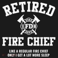Firefighter Retirement Gifts Funny Retired Fire Chief Wool Snapback Cap thumb 2