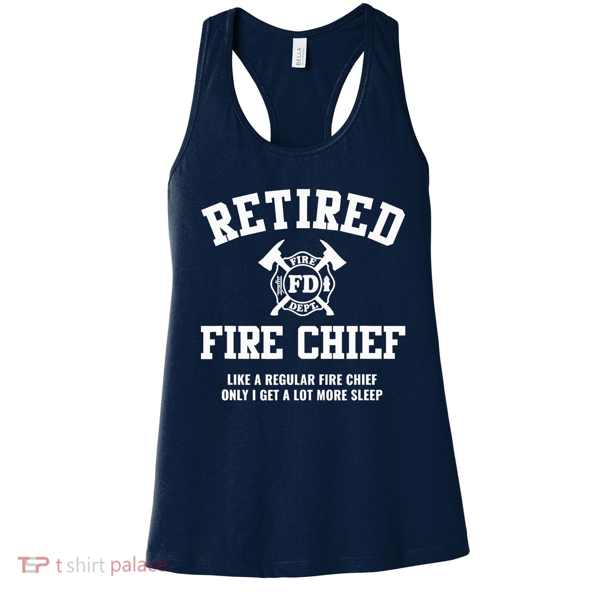 Firefighter Retirement Gifts Funny Retired Fire Chief Women's Tank Top