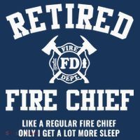 Firefighter Retirement Gifts Funny Retired Fire Chief Women's Tank Top thumb 5