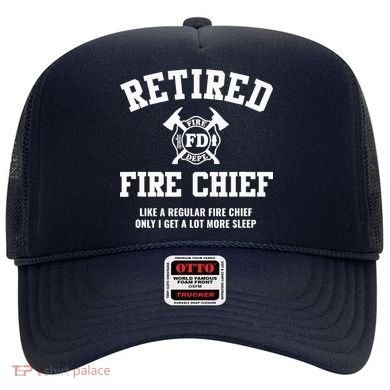 Firefighter Retirement Gifts Funny Retired Fire Chief Hat