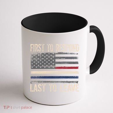 First Responders Great Giftpolice Military Firefighter Emt And Ems Gift Coffee Mug back