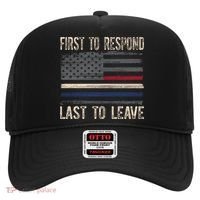 First Responders Great Giftpolice Military Firefighter Emt And Ems Gift Hat thumb 0