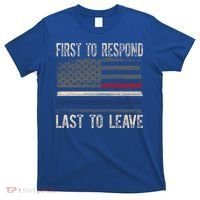 First Responders Great Giftpolice Military Firefighter Emt And Ems Gift T-Shirt thumb 0