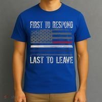 First Responders Great Giftpolice Military Firefighter Emt And Ems Gift T-Shirt thumb 3
