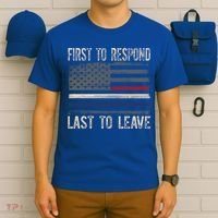 First Responders Great Giftpolice Military Firefighter Emt And Ems Gift T-Shirt thumb 6