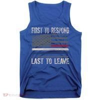 First Responders Great Giftpolice Military Firefighter Emt And Ems Gift Tank Top thumb 0
