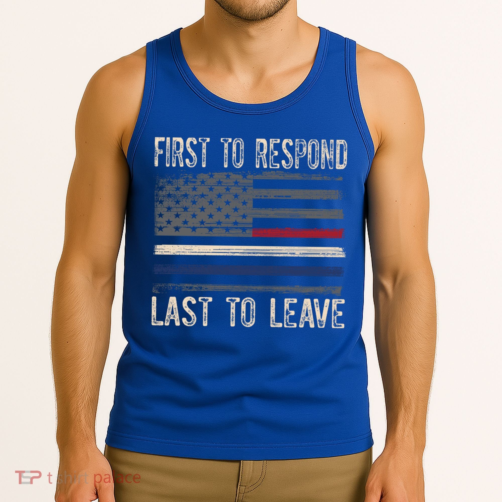 First Responders Great Giftpolice Military Firefighter Emt And Ems Gift Tank Top