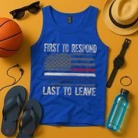 First Responders Great Giftpolice Military Firefighter Emt And Ems Gift Tank Top thumb 4