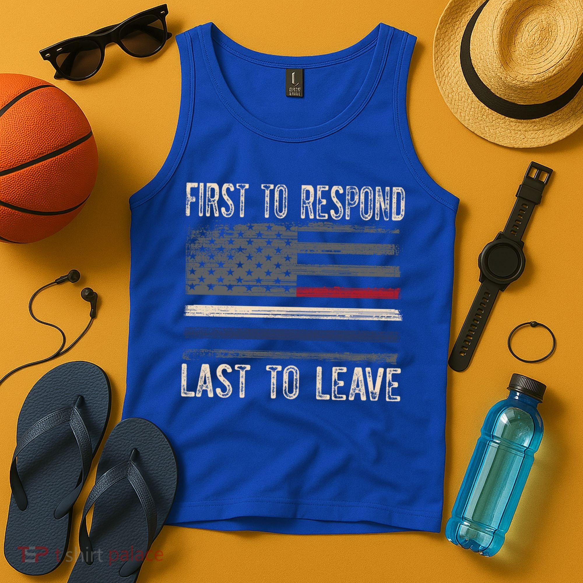 First Responders Great Giftpolice Military Firefighter Emt And Ems Gift Tank Top