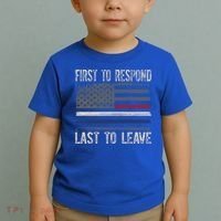 First Responders Great Giftpolice Military Firefighter Emt And Ems Gift Toddler T-Shirt thumb 2