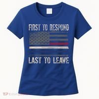 First Responders Great Giftpolice Military Firefighter Emt And Ems Gift Women's T-Shirt thumb 0